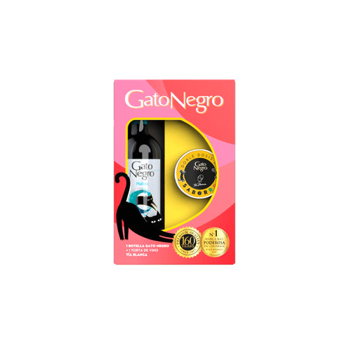 VINO GATO NEGRO 750ML MALBEC GTIS TORTA